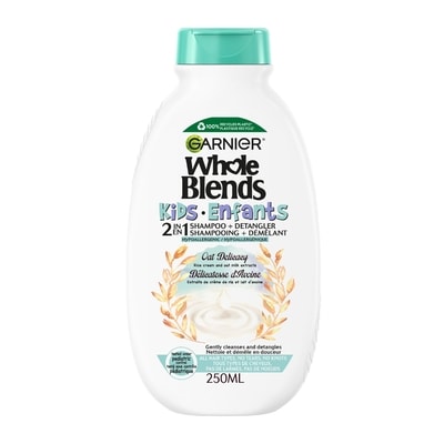 Garnier Shampooing 2-en-1 Délicatesse à l'Avoine pour Enfants 250 ml, 2,40 $/100ml
