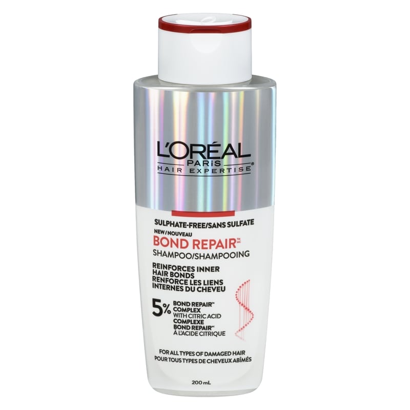 Hair Expertise Bond Repair Sulphate-Free Shampoo, Repairs All Types of Damaged Hair, with Citric Acid Complex