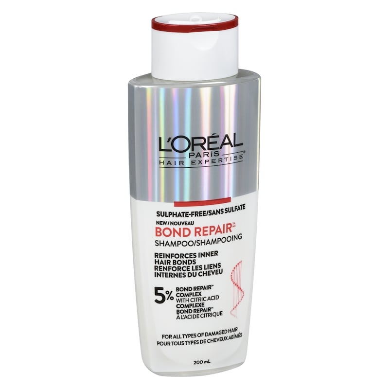 Hair Expertise Bond Repair Sulphate-Free Shampoo, Repairs All Types of Damaged Hair, with Citric Acid Complex