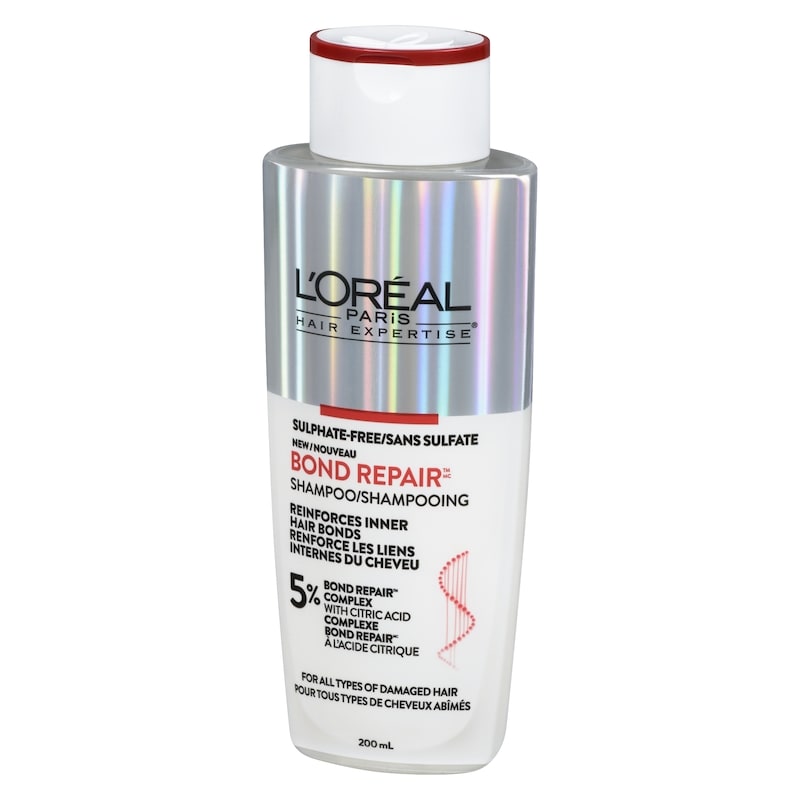 Hair Expertise Bond Repair Sulphate-Free Shampoo, Repairs All Types of Damaged Hair, with Citric Acid Complex