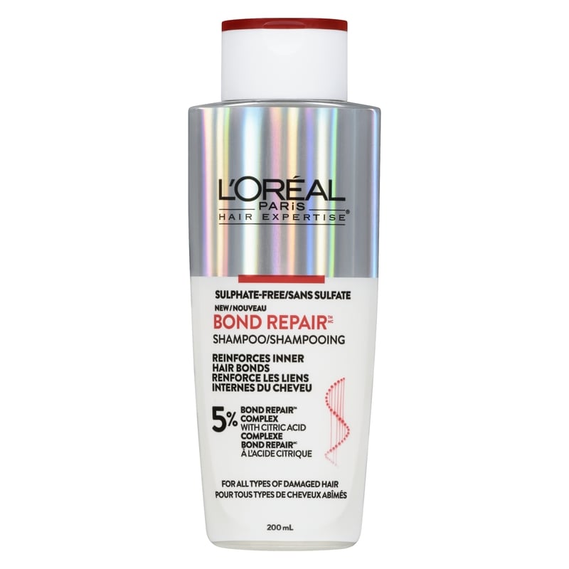 Hair Expertise Bond Repair Sulphate-Free Shampoo, Repairs All Types of Damaged Hair, with Citric Acid Complex