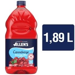 Allen’s Cranberry Diet Beverage 1.89 l, 0,25 $/100ml