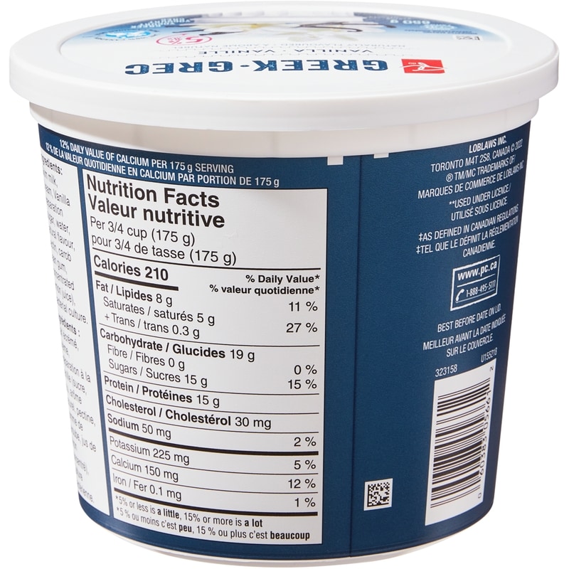 Vanilla Greek Yogurt