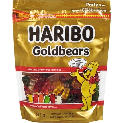 Haribo Gummy Candies, Gold Bear 652 g, $2.15/100g