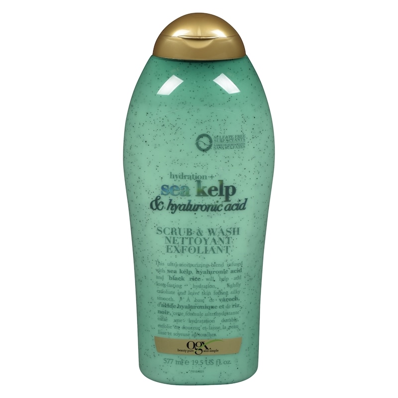 Scrub & Wash Hydration + Sea Kelp & Hyaluronic Acid