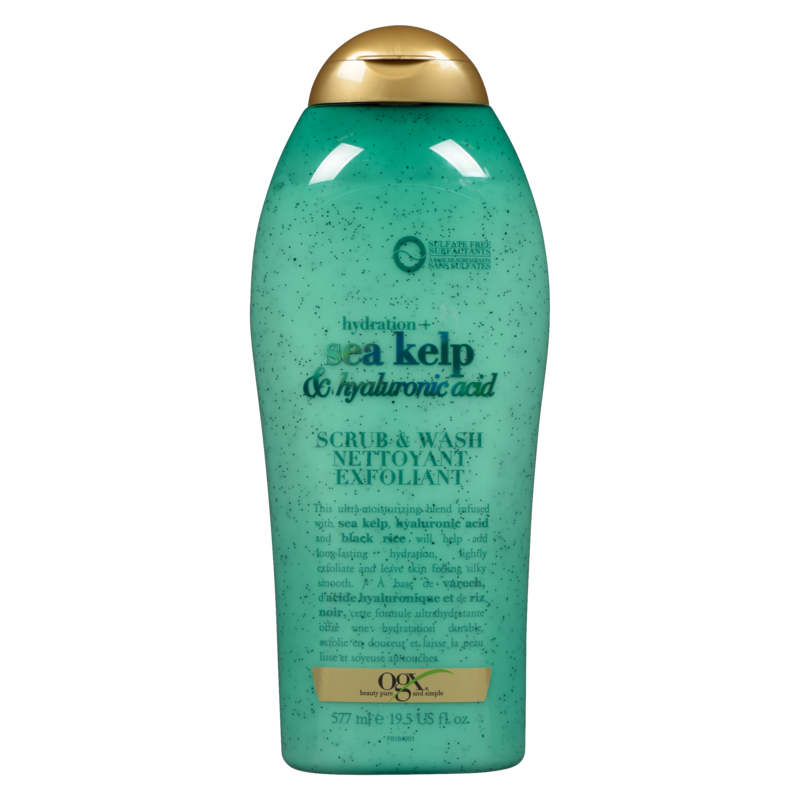 Scrub & Wash Hydration + Sea Kelp & Hyaluronic Acid