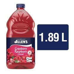 Allen's Cranberry Raspberry Cocktail 1.89 l, $0.20/100ml