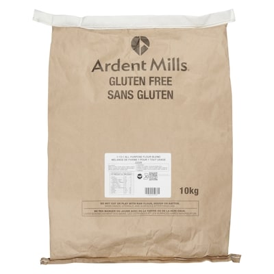 Ardent Mills Mélange de parine 1 pour 1 tout usage sans gluten 10 kg, 0,75 $/100g