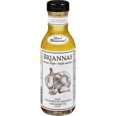 Briannas Style maison vinaigrette à l'ail 355 ml, 1,97 $/100ml