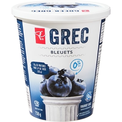 Yogourt grec aux bleuets