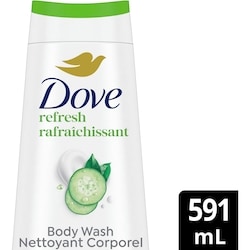 Dove Nettoyant Corporel Concombre et Thé Vert 591 ml, 2,03 $/100ml