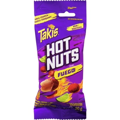 Takis Hot Nuts Coated Peanuts Fuego Hot Chili Pepper & Lime Extreme 90 g, $2.99/100g