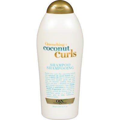 Ogx Shampooing désaltérant, boucles de noix de coco 750 ml, 3,00 $/100ml