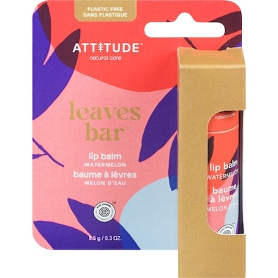 Attitude Leaves Bar Lip Balm Watermelon 8.5 g, $76.35/100g