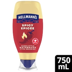 Hellmann’s Sauce Style Mayonnaise épicée 750 ml, 1,11 $/100ml