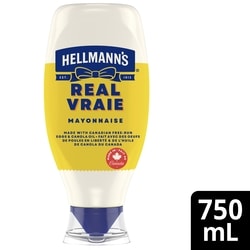Hellmann's Mayonnaise condiment for salads, burgers, gluten-free 750 ml, $0.93/100ml