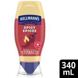 Hellmann’s Vinaigrette à la mayonnaise épicée aux vrais piments chili, sans gluten 340 ml, 1,62 $/100ml
