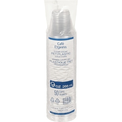 Cafe Escapes Verres en pete 50 ea, 0,11 $/1ch
