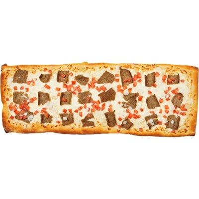 null Donair Pizza Slab (Available after 11am) 2 kg, $0.75/100g