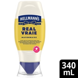 Hellmann's Mayonnaise Real Squeeze 340 ml, $1.62/100ml