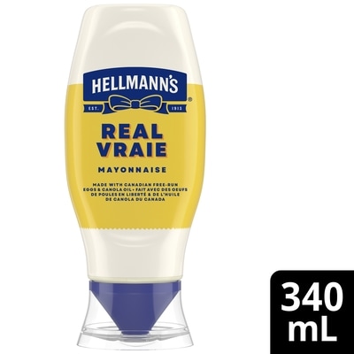 Hellmann's Mayonnaise Real Squeeze 340 ml, $1.61/100ml