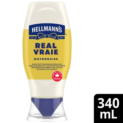 Hellmann’s Mayonnaise Vraie Pression 340 ml, 1,62 $/100ml