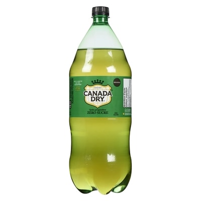 Canada Dry Soda gingembre zéro sucre 2 l, 0,20 $/100ml