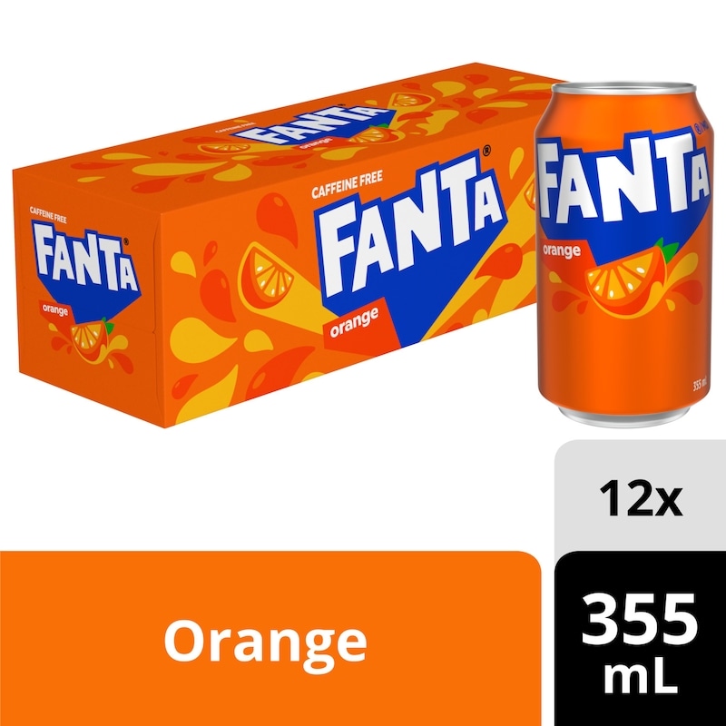 Soda Orange Can