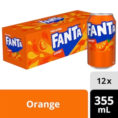 Soda Orange Cannette