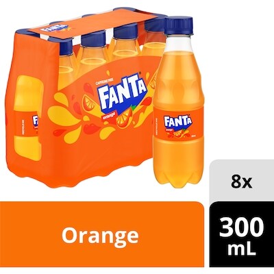 Soda Orange Bottles