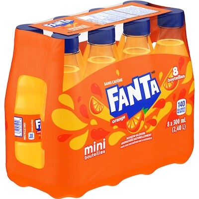 Soda Orange Bouteilles