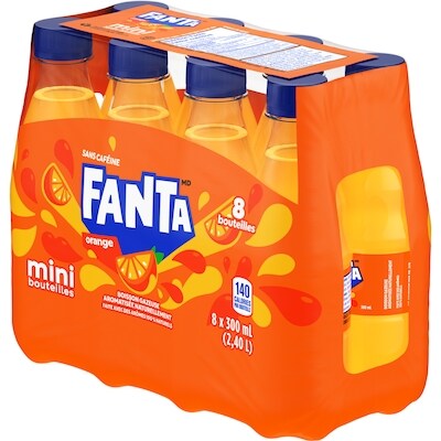 Soda Orange Bouteilles