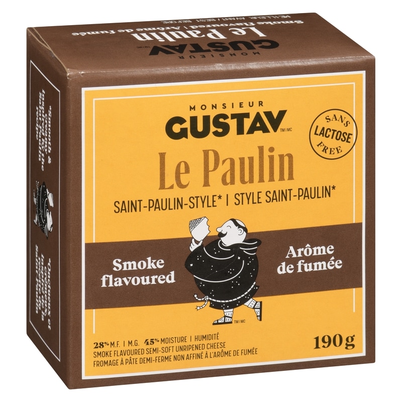 St-Paulin Smoke flavoured Cheese