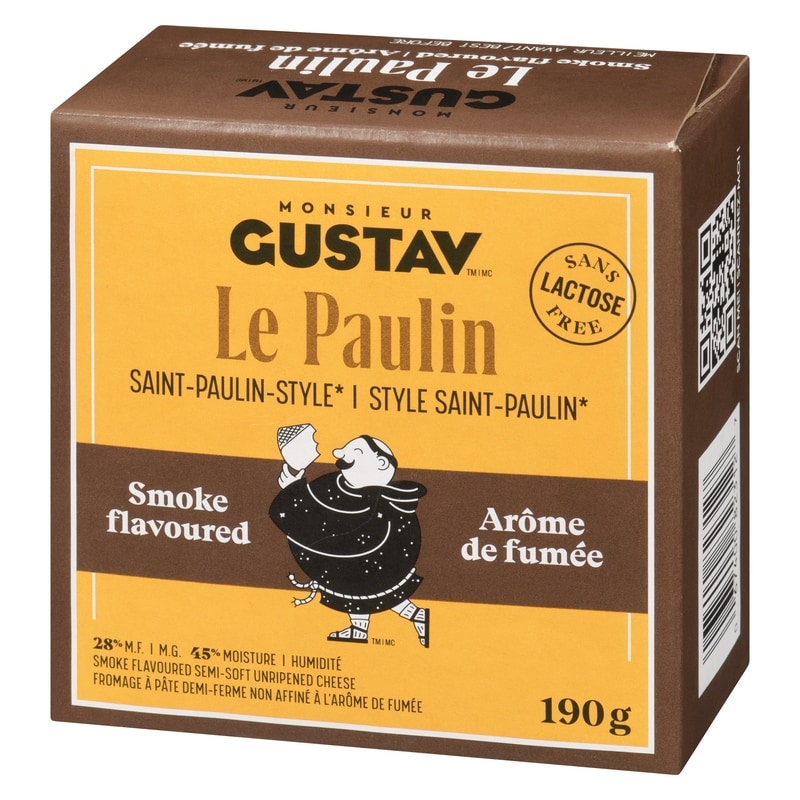 St-Paulin Smoke flavoured Cheese