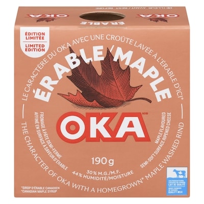 Oka Maple Flavoured Cheese 190 g, $5.78/100g