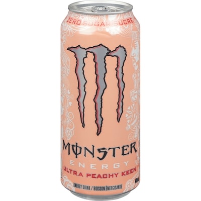 Monster Ultra Peachy Keen 12x473.0 ml, 0,44 $/100ml
