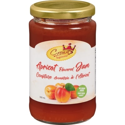 Crown Prince Confiture aromatisée à la l'abricot sans sucre ajouté 320 g, 2,18 $/100g