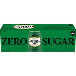 ZERO Sugar Ginger Ale, 12-Pack