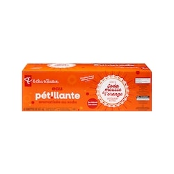 le Choix du Président Eau pétillante saveur soda mousse à l'orange 12x355.0 ml, 0,15 $/100ml