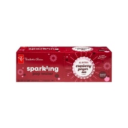 President's Choice Cranberry Ginger Ale Flavour Sparkling Water 12x355.0 ml, $0.15/100ml