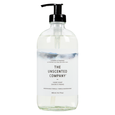 The Unscented Company Hand Soap 500 ml, $2.50/100ml
