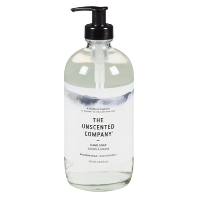 The Unscented Company Hand Soap 500 ml, $2.20/100ml