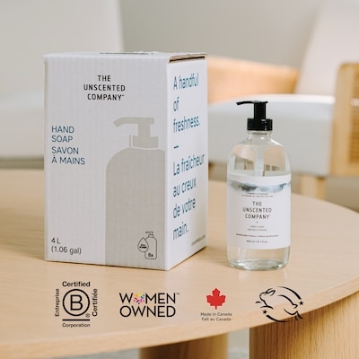Hand Soap Glass Bottle