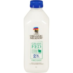 Partly Skimmed Milk Grass Fed Organic 2 % M.F.