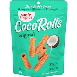 Sun Tropics Cocorolls mini biscuits original 100 g, 5,79 $/100g