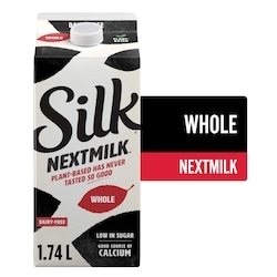 Silk Nextmilk, Whole, Dairy Free 1.74 l, $0.17/100ml