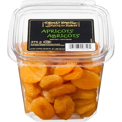 Farmer's Market Dried Apricots 375 g, $2.13/100g