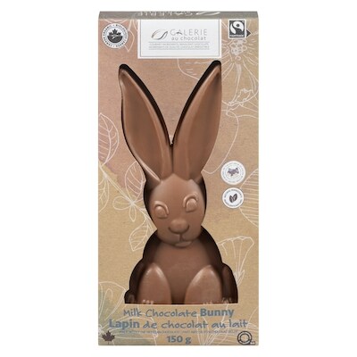 Galerie Au Chocolat Organic Milk Chocolate Bunny 150 g, $6.99/100g