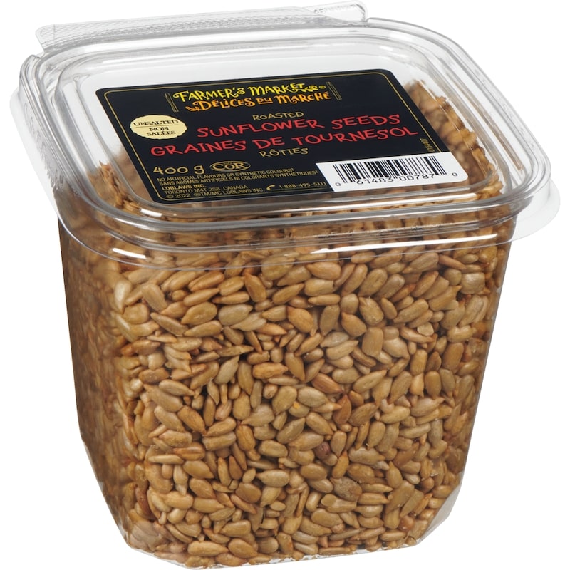 Unsalted Roasted Sunflower Seeds