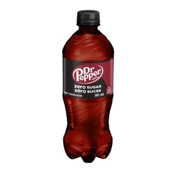 Dr Pepper Zero Sugar Soda 591 ml, $0.47/100ml